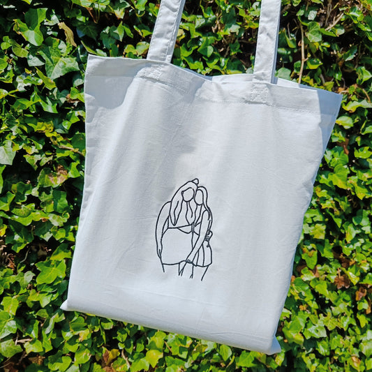 Tote Bag Lijntekening