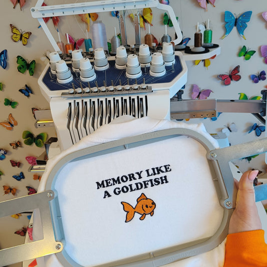 Memory like a GOLDFISH trui