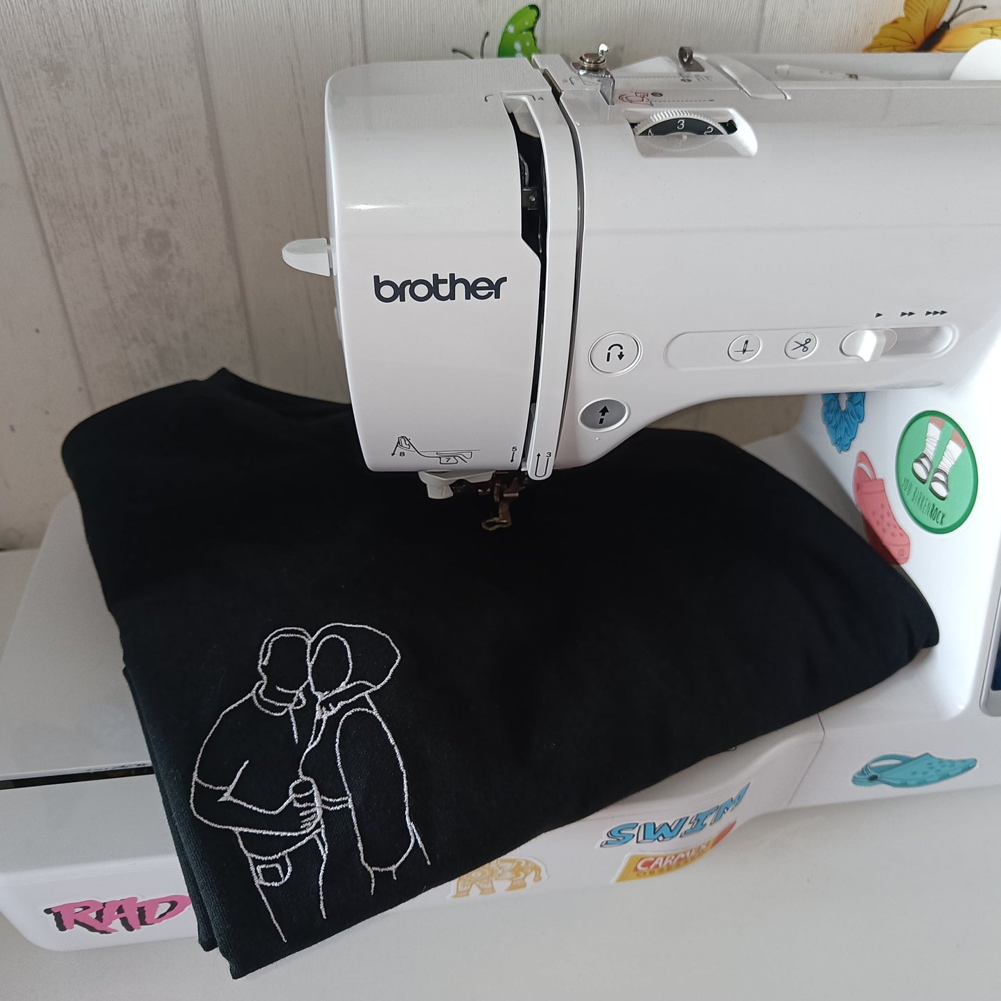 T-shirt lijntekening